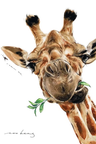 Giraffes: Giraffa Munch by Soo Beng Lim