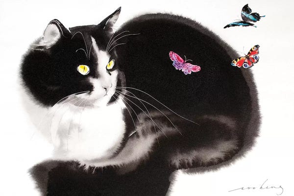 Soo Beng Lim: Fluttering Beauties III by Soo Beng Lim
