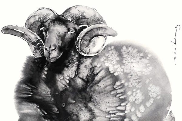 Soo Beng Lim: Ram Grandeur by Soo Beng Lim