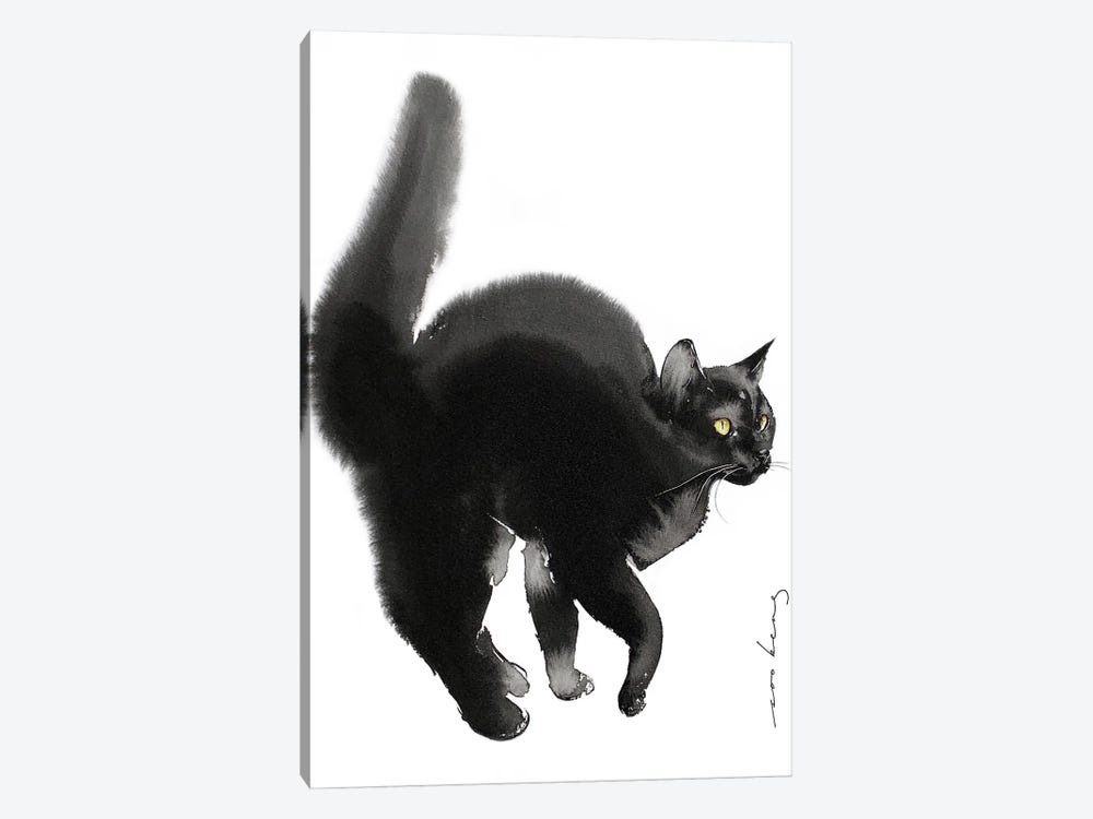 Ready Cat Go by Soo Beng Lim 1-piece Canvas Wall Art