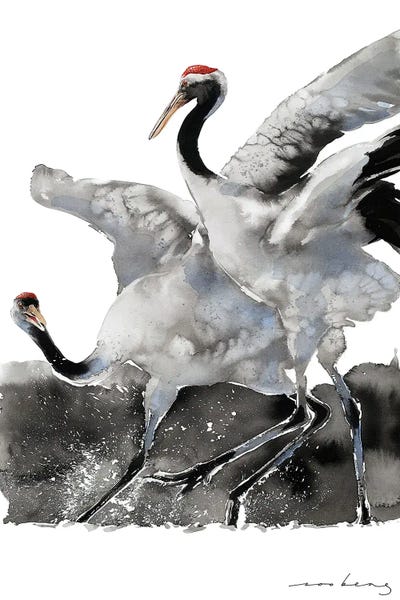 Waltz Of Wings by Soo Beng Lim metal wall art