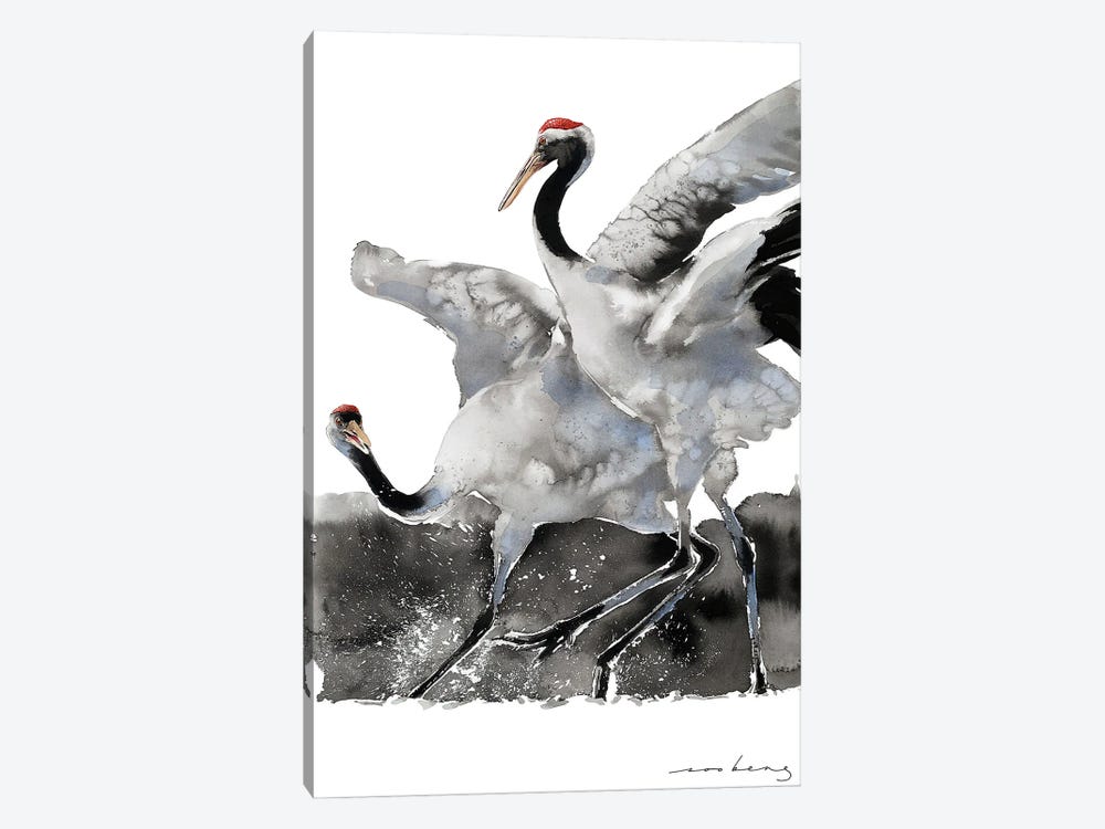 Waltz Of Wings by Soo Beng Lim 1-piece Canvas Wall Art