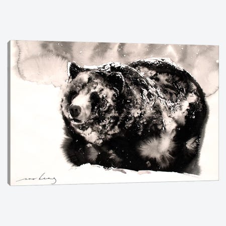 Frosty Shower Canvas Print #LIM53} by Soo Beng Lim Canvas Art