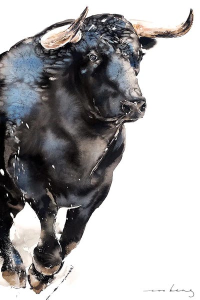 Beyond The Horns by Soo Beng Lim art print