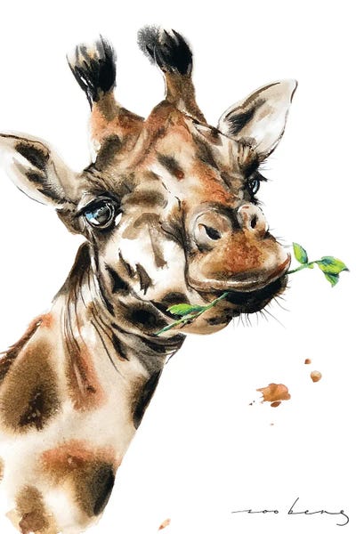 Giraffes: Graceful Graze by Soo Beng Lim