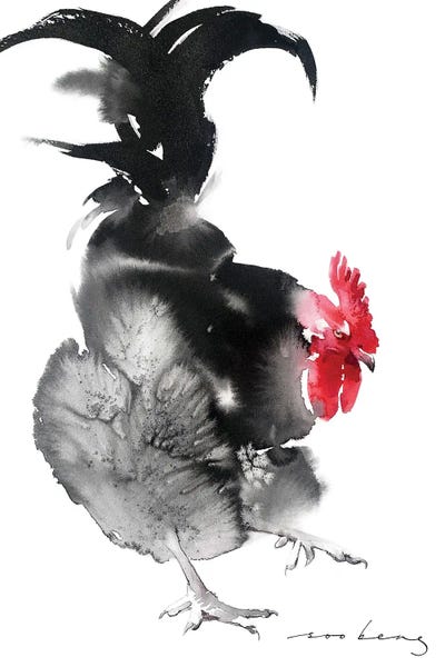 Chickens & Roosters: Head Start II by Soo Beng Lim