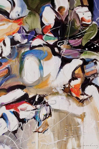 Soo Beng Lim: Harbour View Abstract II by Soo Beng Lim