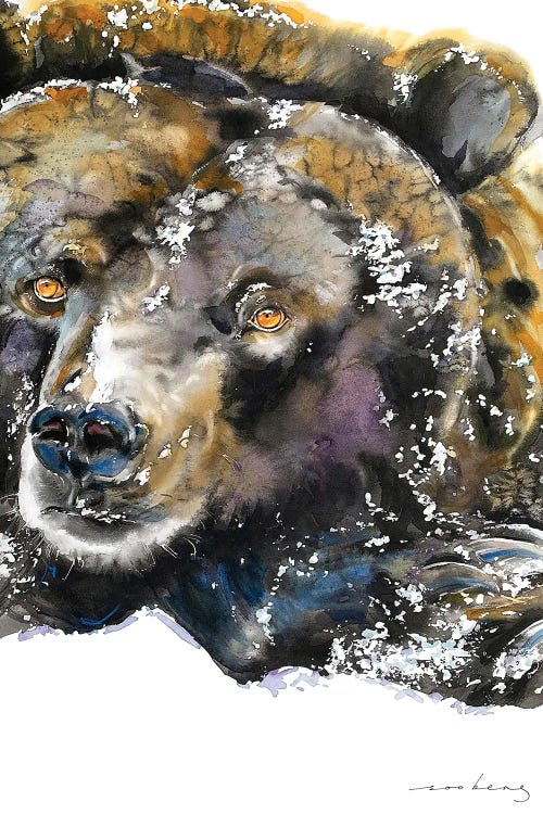Beary Snug by Soo Beng Lim wall art