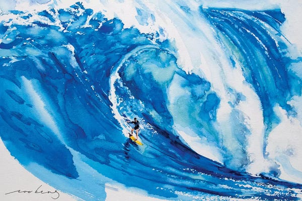 Ocean Blues: Big Wave II by Soo Beng Lim