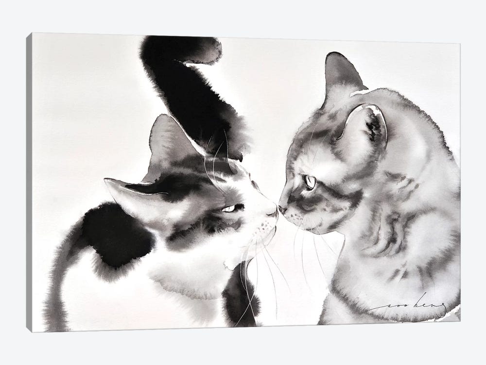 Love Greeting by Soo Beng Lim 1-piece Canvas Print