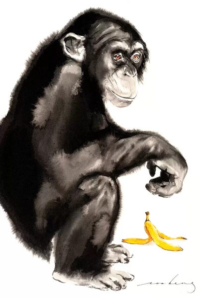 Chimpanzees: Naughty Corner II by Soo Beng Lim