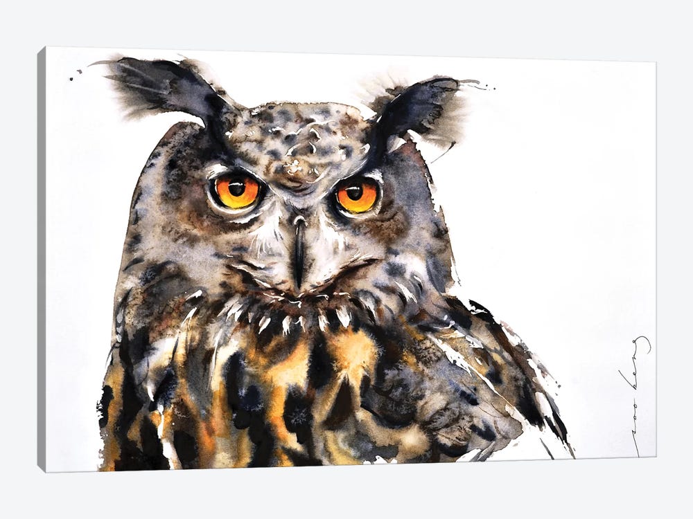 Owl Vision by Soo Beng Lim 1-piece Art Print