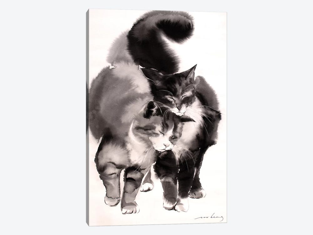 Soulmates by Soo Beng Lim 1-piece Canvas Wall Art