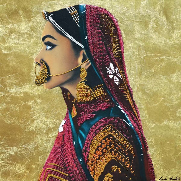 Draped In Realism: Parvathi by Linda Charles