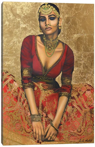 Sone Ka Mahal (Palace of Gold) Canvas Art Print - Linda Charles