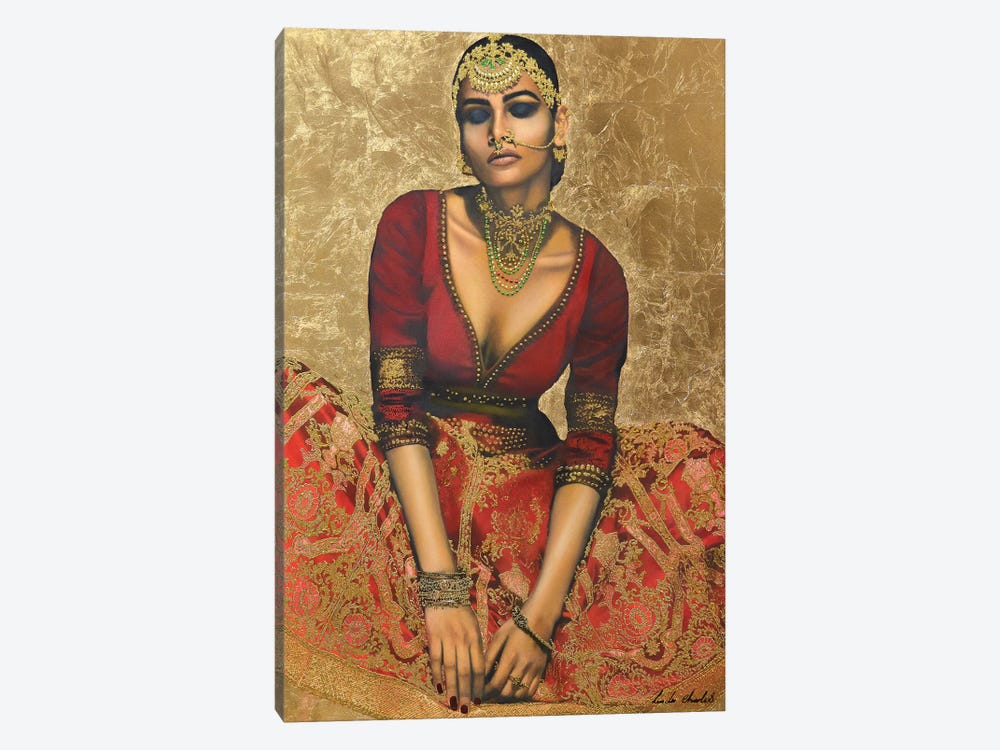 Sone Ka Mahal (Palace of Gold) by Linda Charles 1-piece Canvas Art Print