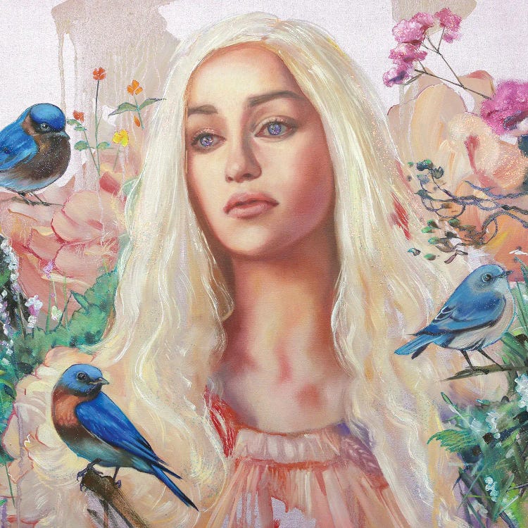 Khaleesi by Lioba Brückner wall art