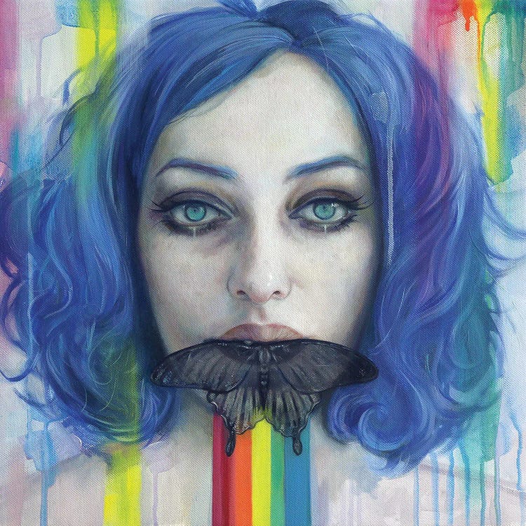 Melancholy by Lioba Brückner wall art