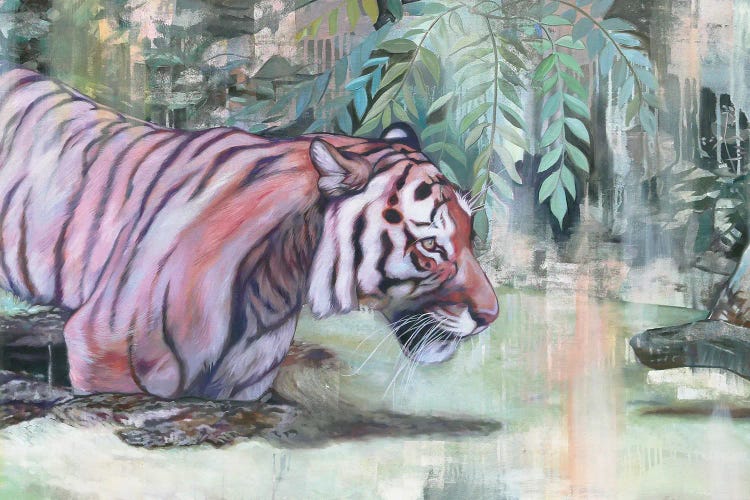 Shere Khan by Lioba Brückner wall art