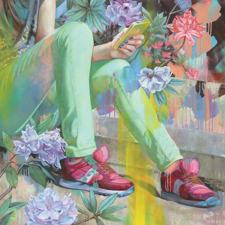 Azalea And Rich Blossoms