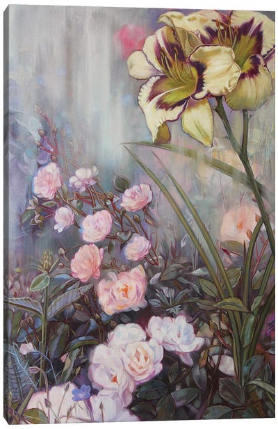 Summer Flowers Canvas Art Print - Lioba Brückner