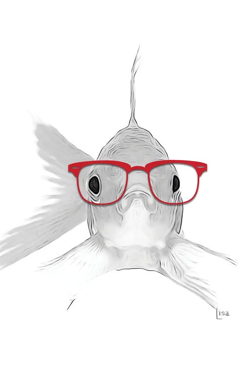 Fish With Red Glasses