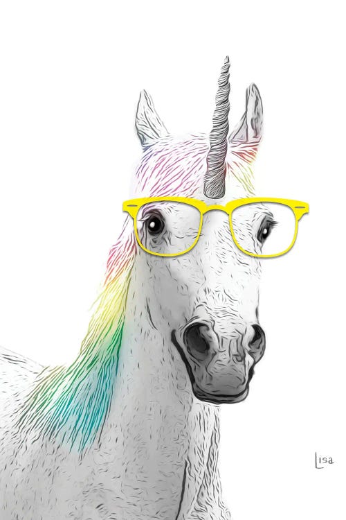 hipster unicorn background