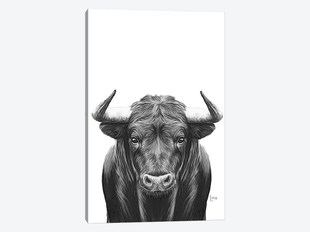 Bull Bn by Printable Lisa's Pets 1-piece Art Print
