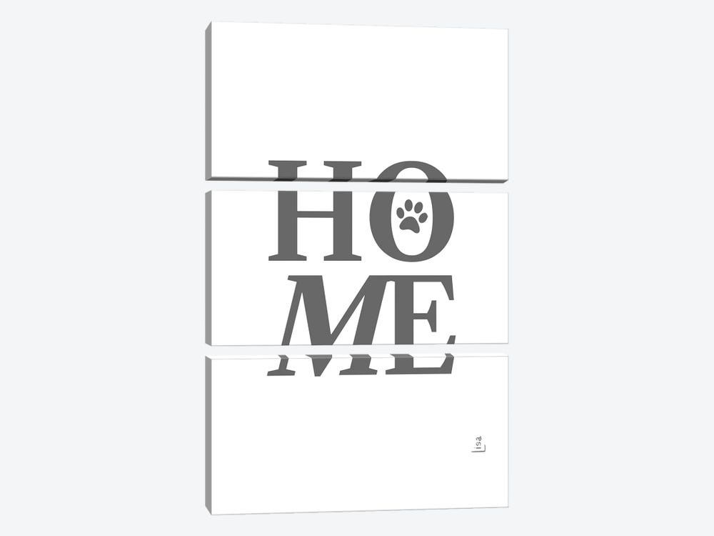 Home Pets by Printable Lisa's Pets 3-piece Canvas Art
