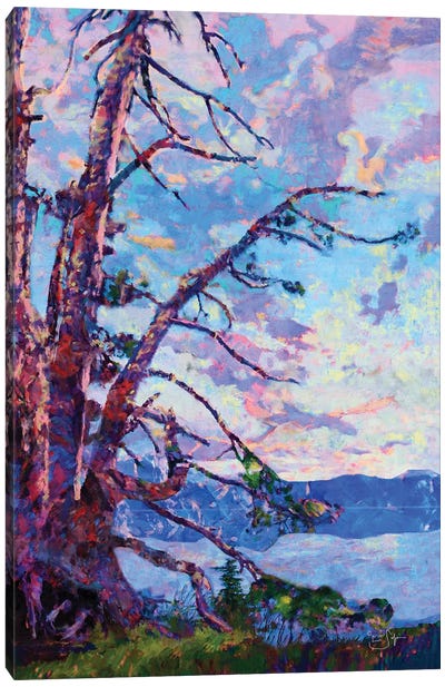 Crater Lake Canvas Art Print - Crater Lake National Park Art