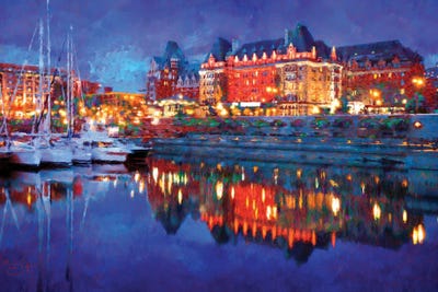 Empress at Night by Lisa Robinson canvas print