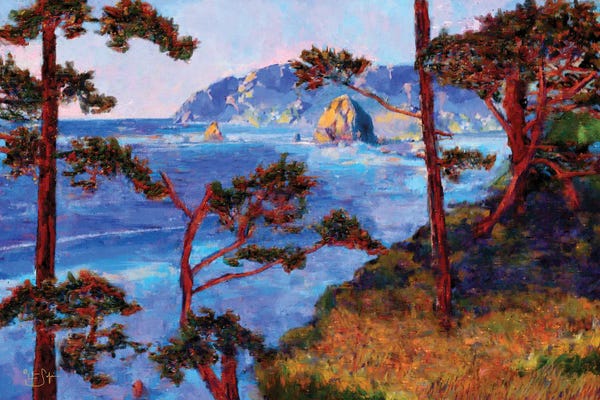 Lisa Robinson: Haystack Through the Trees by Lisa Robinson