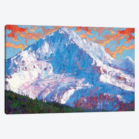 Hood Peak Canvas Print #LIR34} by Lisa Robinson Canvas Artwork
