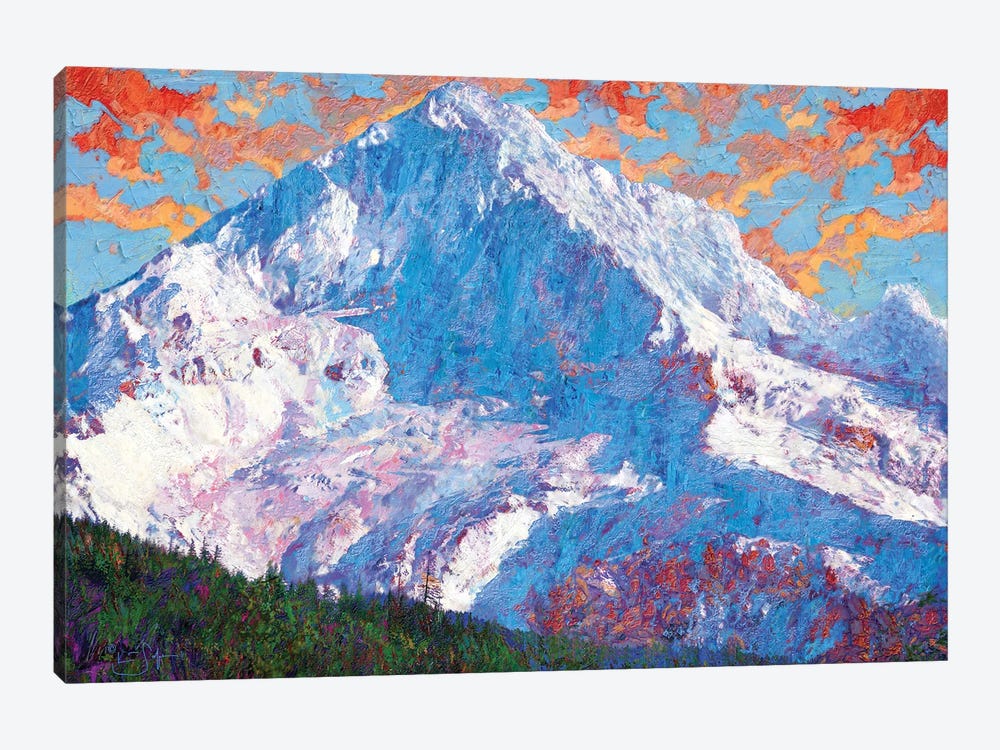Hood Peak by Lisa Robinson 1-piece Canvas Art