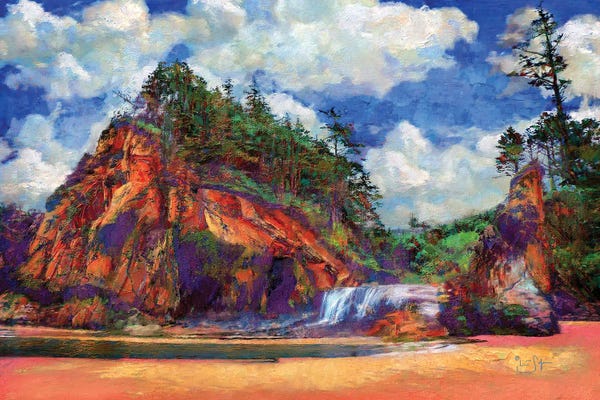 Oregon: Hug Point by Lisa Robinson