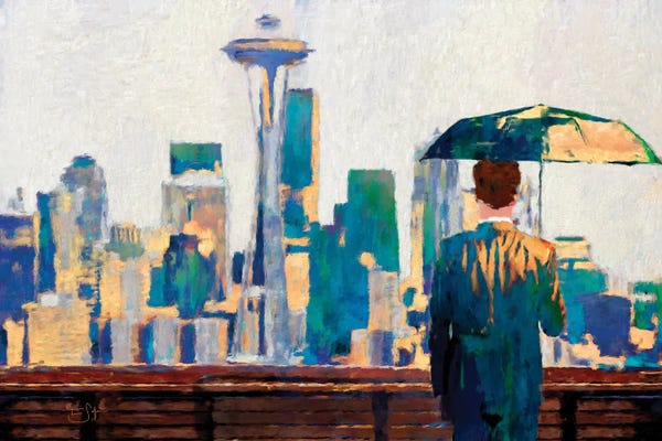 Seattle: Seattle View by Lisa Robinson