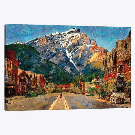Banff Canvas Print #LIR5} by Lisa Robinson Canvas Art