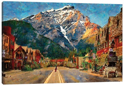 Banff Canvas Art Print