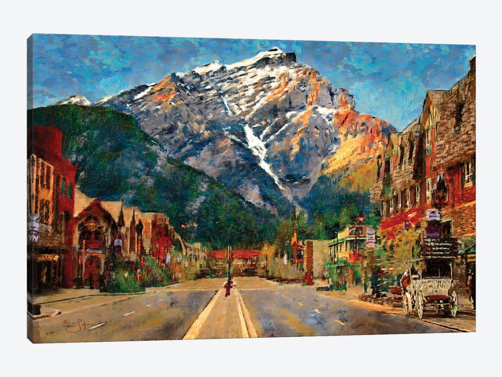 Banff by Lisa Robinson 1-piece Canvas Print