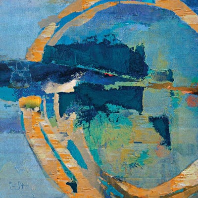 Sun on Water by Lisa Robinson canvas print