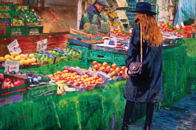 The Market by Lisa Robinson wall art