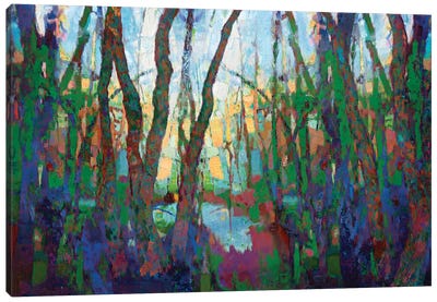 Trees Canvas Art Print - Lisa Robinson