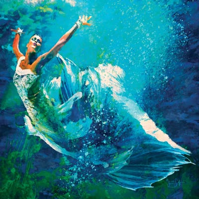 Underwater Dance by Lisa Robinson canvas print
