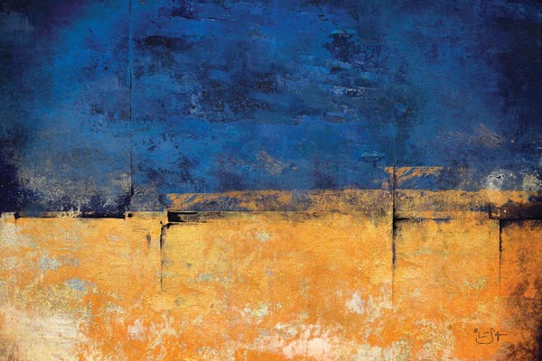 Lisa Robinson: Blue & Gold by Lisa Robinson