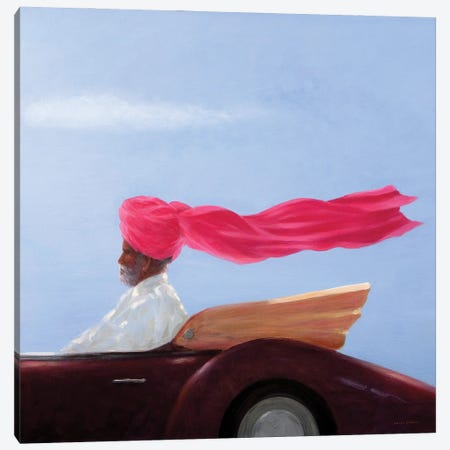 Maharajah At Speed Canvas Print #LIS17} by Lincoln Seligman Canvas Art Print