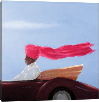 Maharajah At Speed Canvas Art Print - Lincoln Seligman