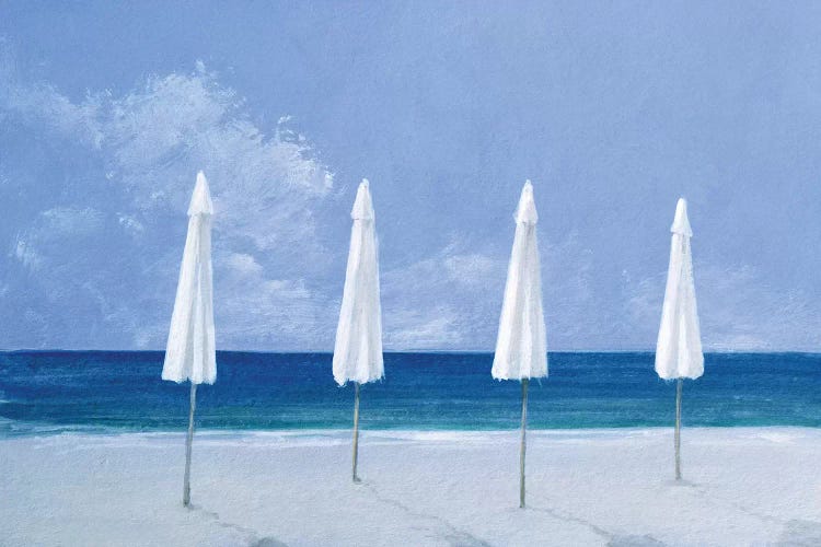 Beach Umbrellas by Lincoln Seligman wall art