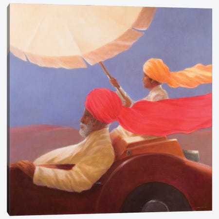 Maharaja At Speed, 2010 Canvas Print #LIS65} by Lincoln Seligman Canvas Art