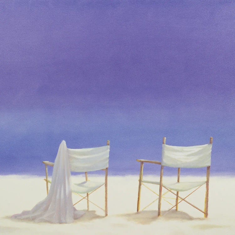 Chairs On The Beach, 1995