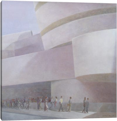 Guggenheim Museum, New York, 2004 Canvas Art Print - Lincoln Seligman